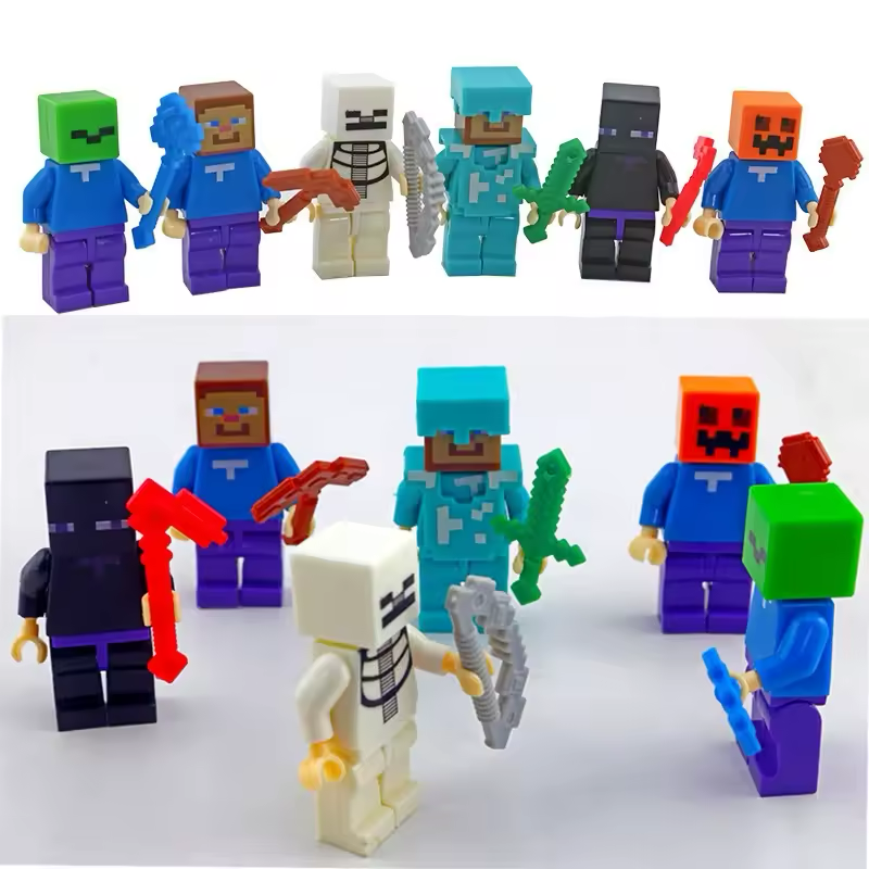 Minecraft Блокови Фигурки