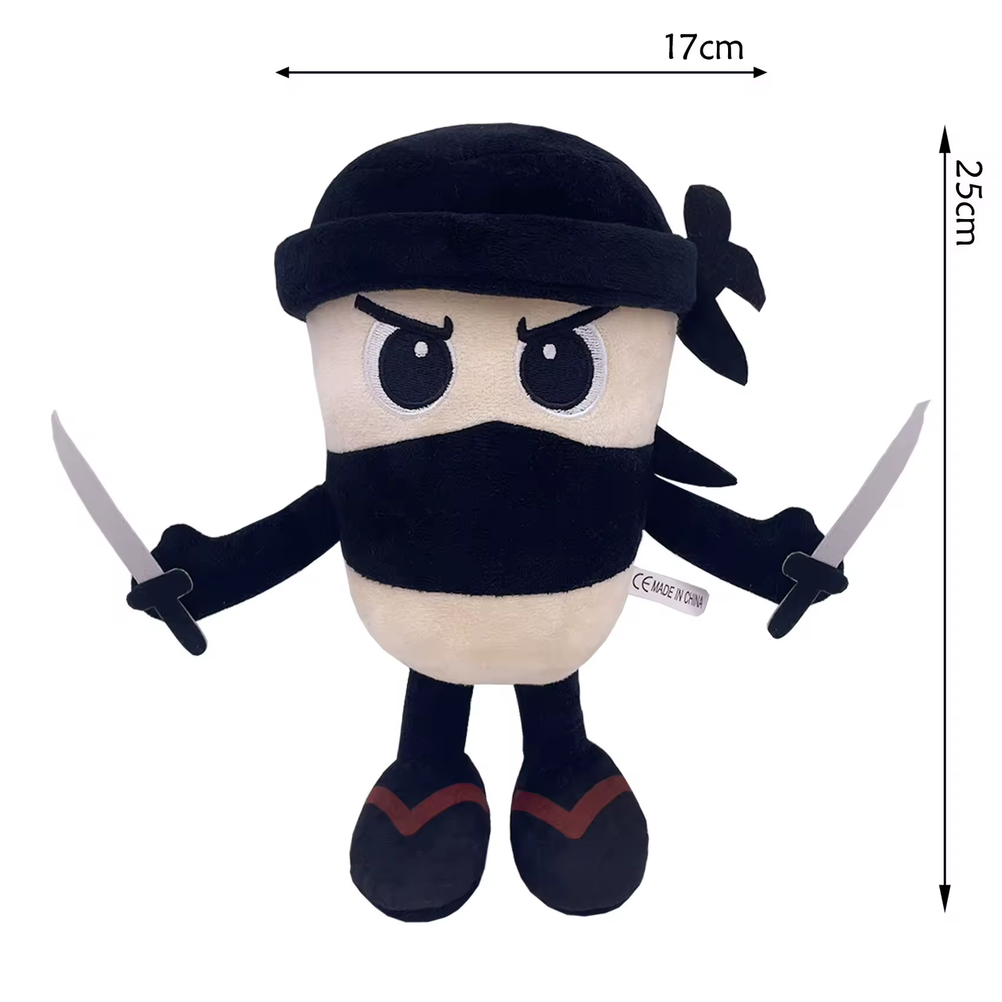Cappuccino Assassino Italian Brainrot Plush Toy
