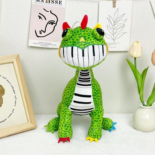 Pianosaurus Plush Toy – Inspired by Poppy Playtime