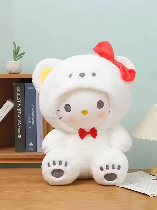 Hello Kitty Plush Toy - white