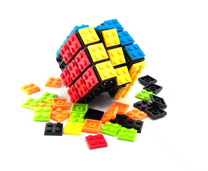 Creative Building Blocks Magic Cube – Fun Puzzle & Construction Toy for Kids