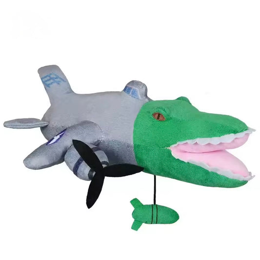 Bombardino Crocodilo Italian Brainrot Plush Toy