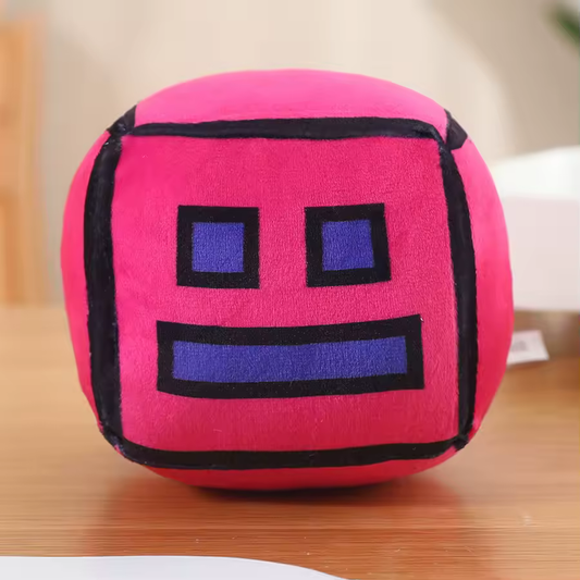 Geometry Dash Cube 101 Plush Toy