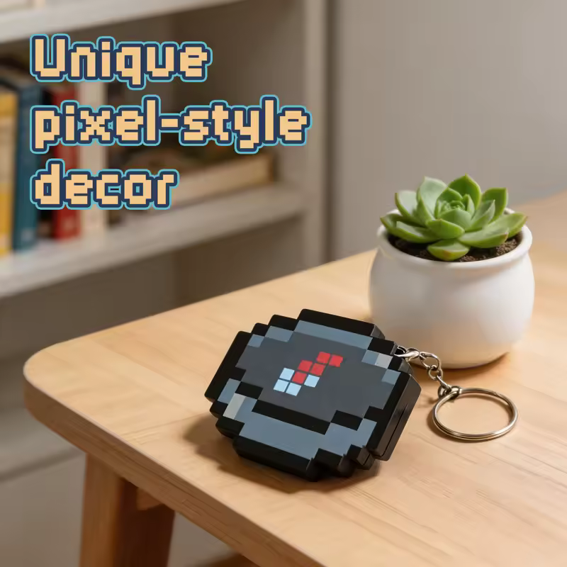Smart Minecraft LED Compass – Real Moving Pixel Navigator