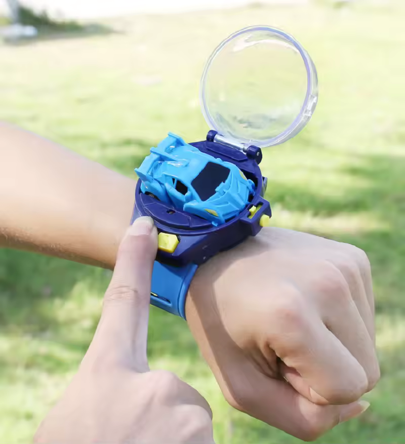 Mini RC Car Watch-Blue