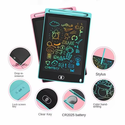 12” LCD Writing Tablet Light Blue