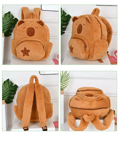 Capybara Plush Bag