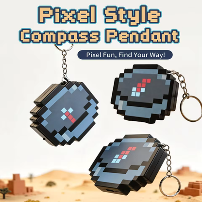 Smart Minecraft LED Compass – Real Moving Pixel Navigator