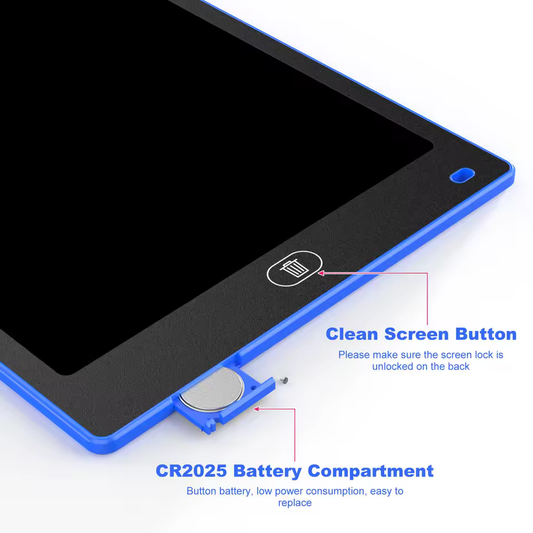 12” LCD Writing Tablet Blue
