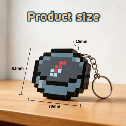 Smart Minecraft LED Compass – Real Moving Pixel Navigator