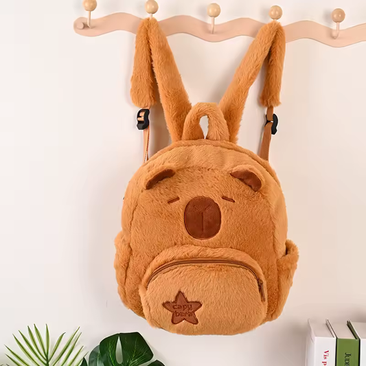 Capybara Plush Bag