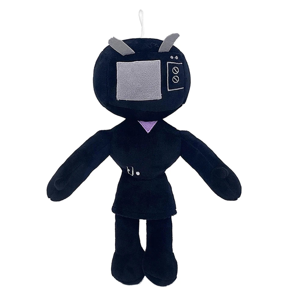 Skibidi Toilet TV Man Plush Toy