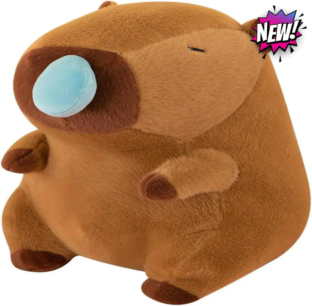 Capybara Plush Toy With Cute Snot Soft Stuffed