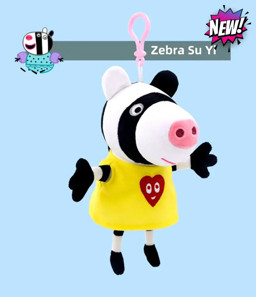 Peppa Pig Plush Toy - Zoе Zebra Soft Stuffed